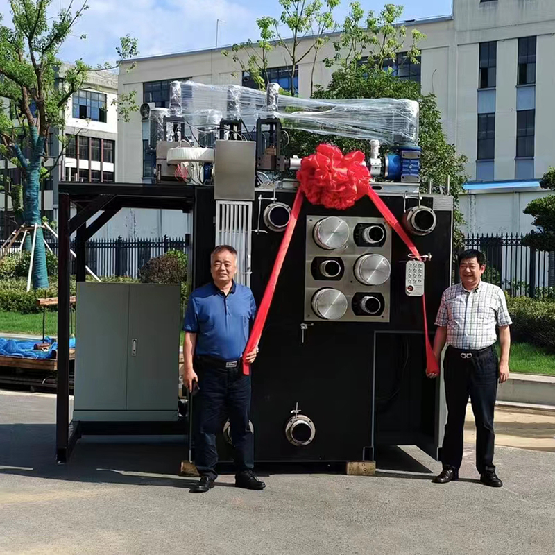 Ang Tri-Component Pilot Melt Spinning Machine