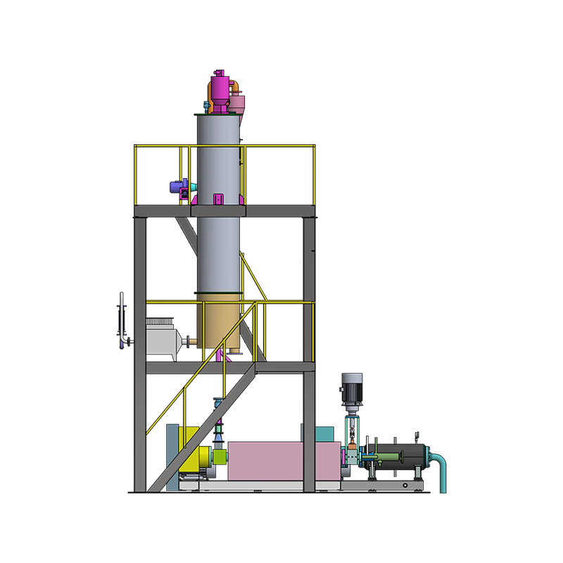 Matunaw ang Direct Spinning Masterbatch Adding Equipment