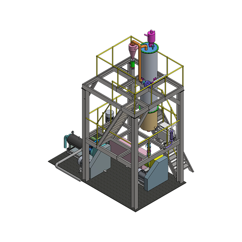 Matunaw ang Direct Spinning Masterbatch Adding Equipment