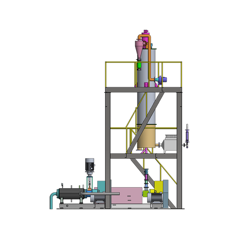 Matunaw ang Direct Spinning Masterbatch Adding Equipment