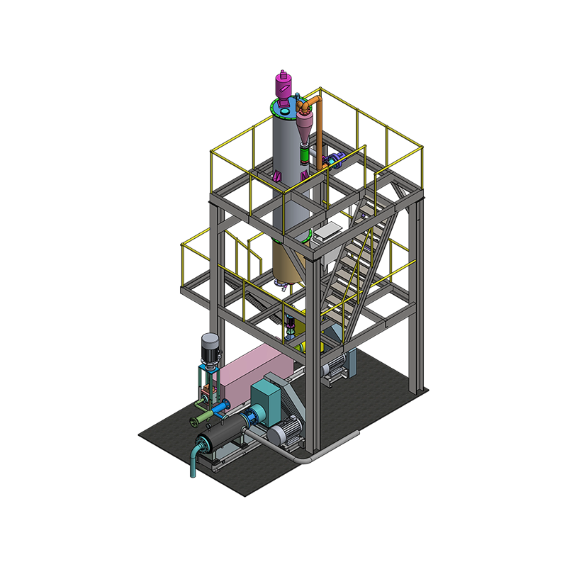 Matunaw ang Direct Spinning Masterbatch Adding Equipment