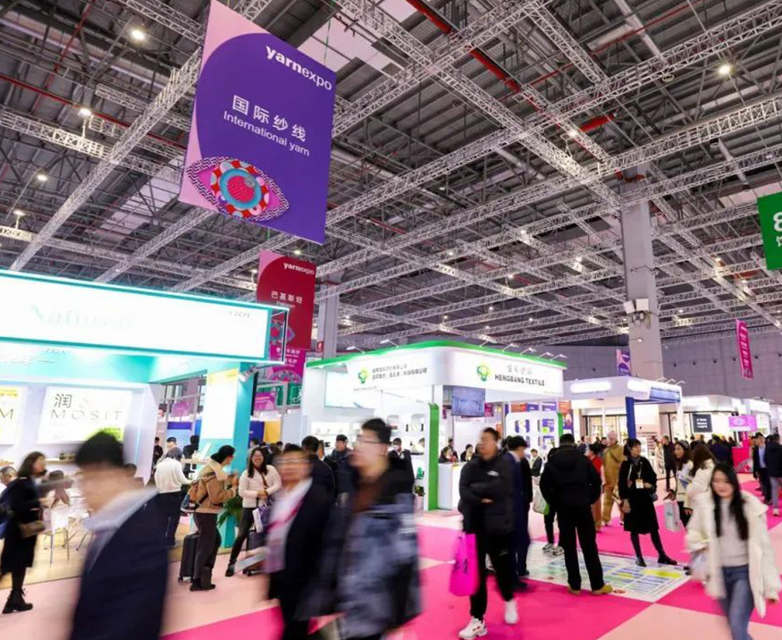 Binubuksan ng Spring ang isang bagong paglalakbay, paghabi ng mga pangarap para sa hinaharap. Inaanyayahan ka ni Shengbang na dumalo sa 2025Yarnexpo Spring/Summer Yarn Exhibition!